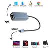 USB-C To Ethernet Adapter - Unspecified - Rj45 - 1000 Mbps - Windows/Mac/Linux Compatible - Network Cable