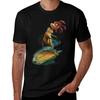 Chicken Joe Surf T-Shirt Übergröße Einfarbiges T-Shirt