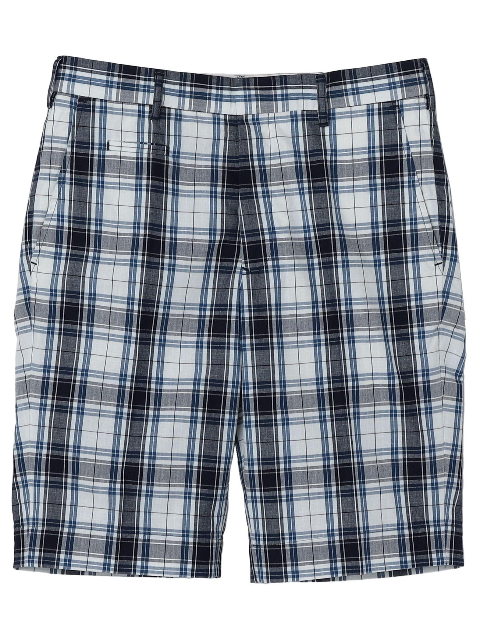 

Ships Colors Men s Check Shorts, Blue, Size S, 213320005