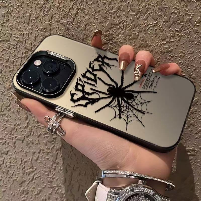 The New Big Spider Is Suitable for Iphone17 Mobile Phone Case Apple 16promax/15 Personality 14pro13 Europe and America 12