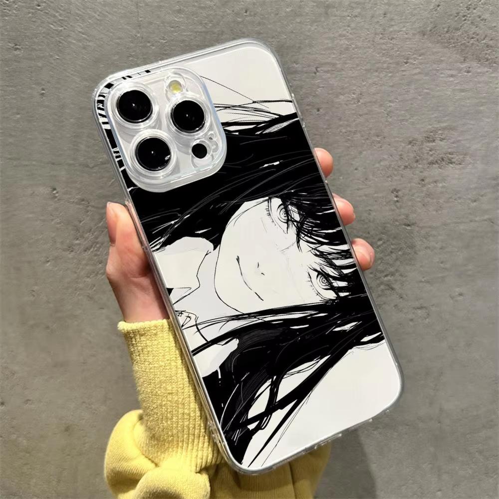 Cool Anime Girl Chainsaw Man Phone Case For iPhone 17 Air 16 e 15 14 13 12 11 Pro Max Plus Mini SE 2020 2022 Back Cover