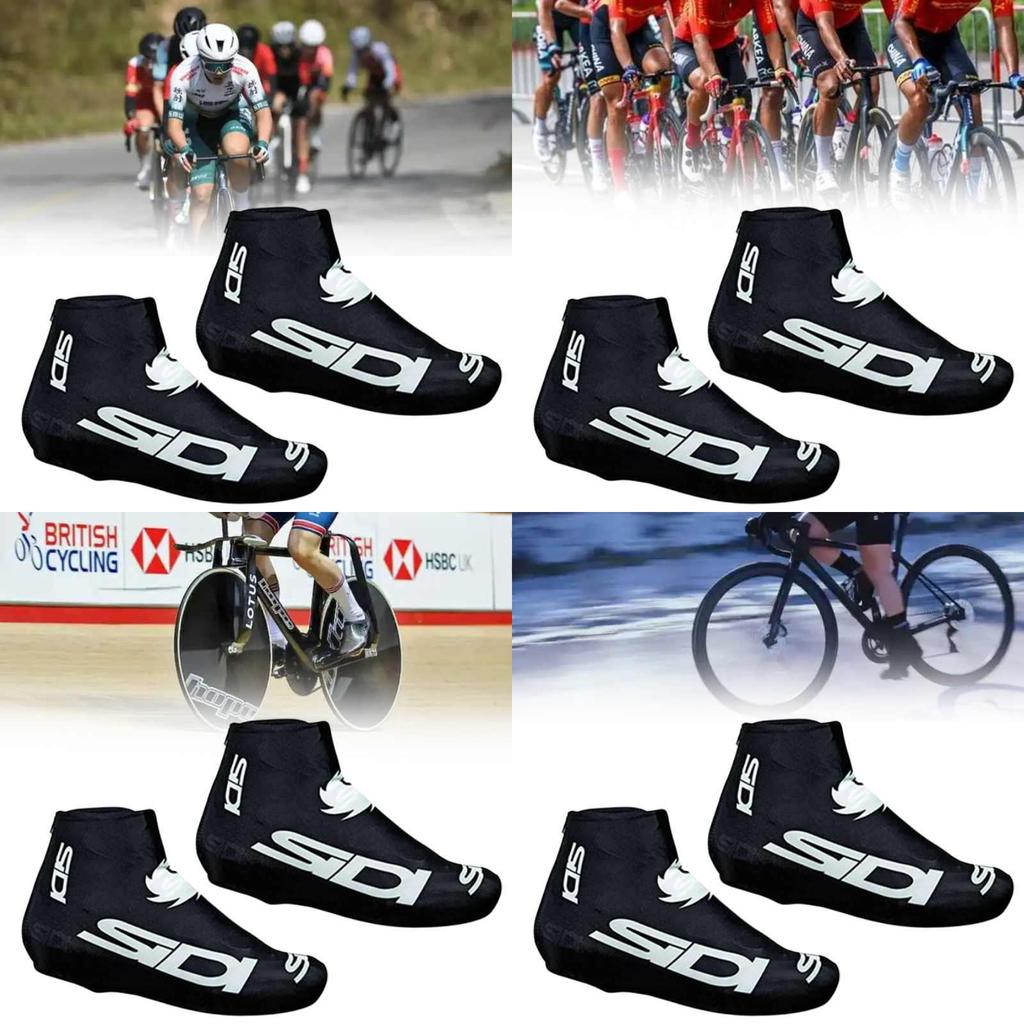 Tour Of France Shoe Covers With Lycra Thin Dustproof Windproof For Mens Mountain Biking Gear