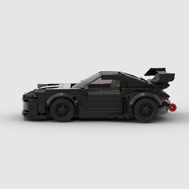 Moc RWB Autos Rennfahrer Bausteine Stadt Klassisches Fahrzeug Modell DIY Kinder Jungen Spielzeug Sport Super Kreative Technik