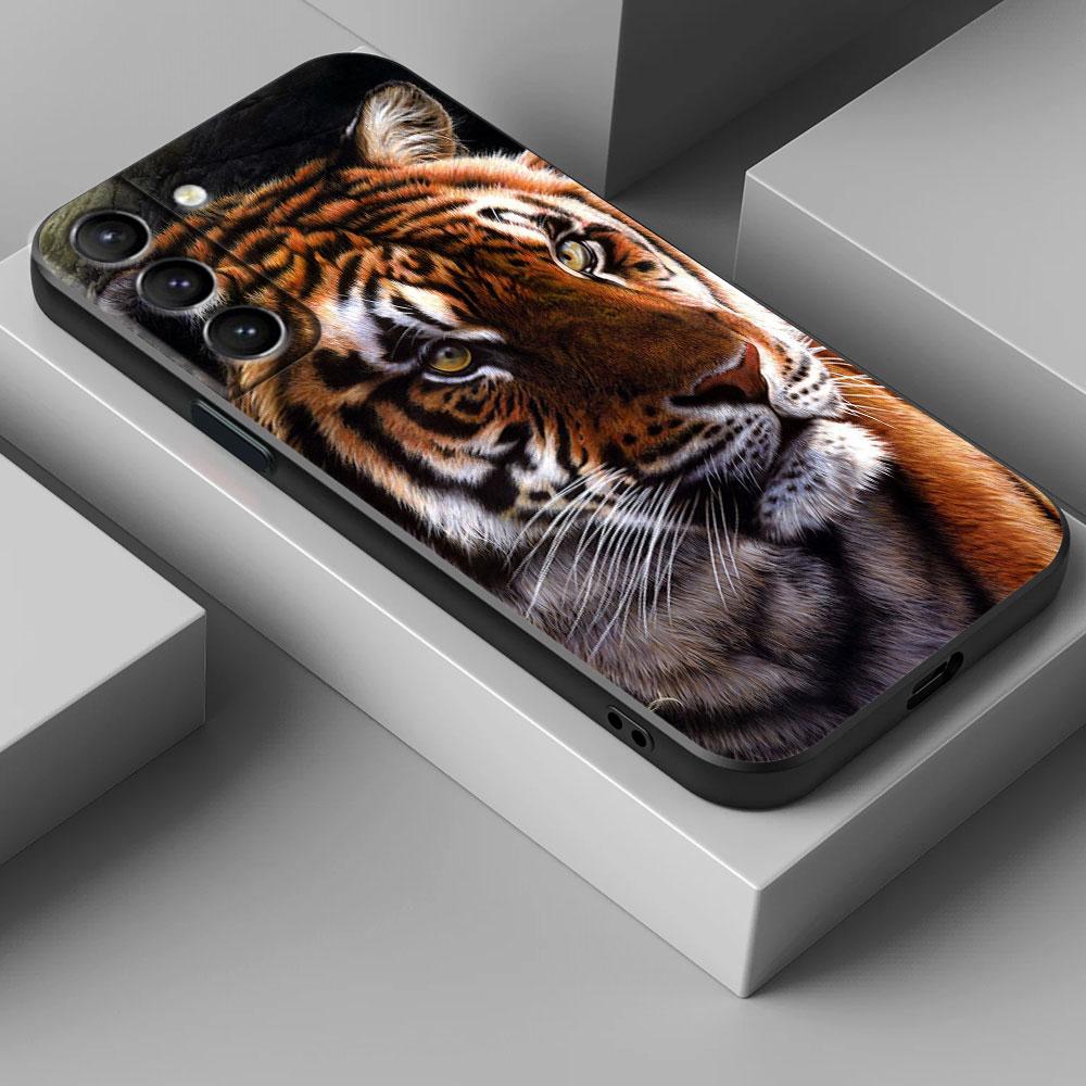 Wolf Lion Tiger Animal S26Ultra Case For Samsung Galaxy S26 S25 S24 S23 S20 S21 FE S22 Ultra S25 Plus 5G Cases Soft Phone Cover