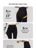 Women's 2025 High-Waisted Black Leggings - Elastic, Tight, Pencil Style for Spring