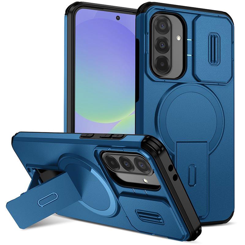 For Samsung Galaxy A16 A17 A26 A36 A56 5G Phone Case, Integrated Bracket Rotating Protective Cover Push Window Camera Protection