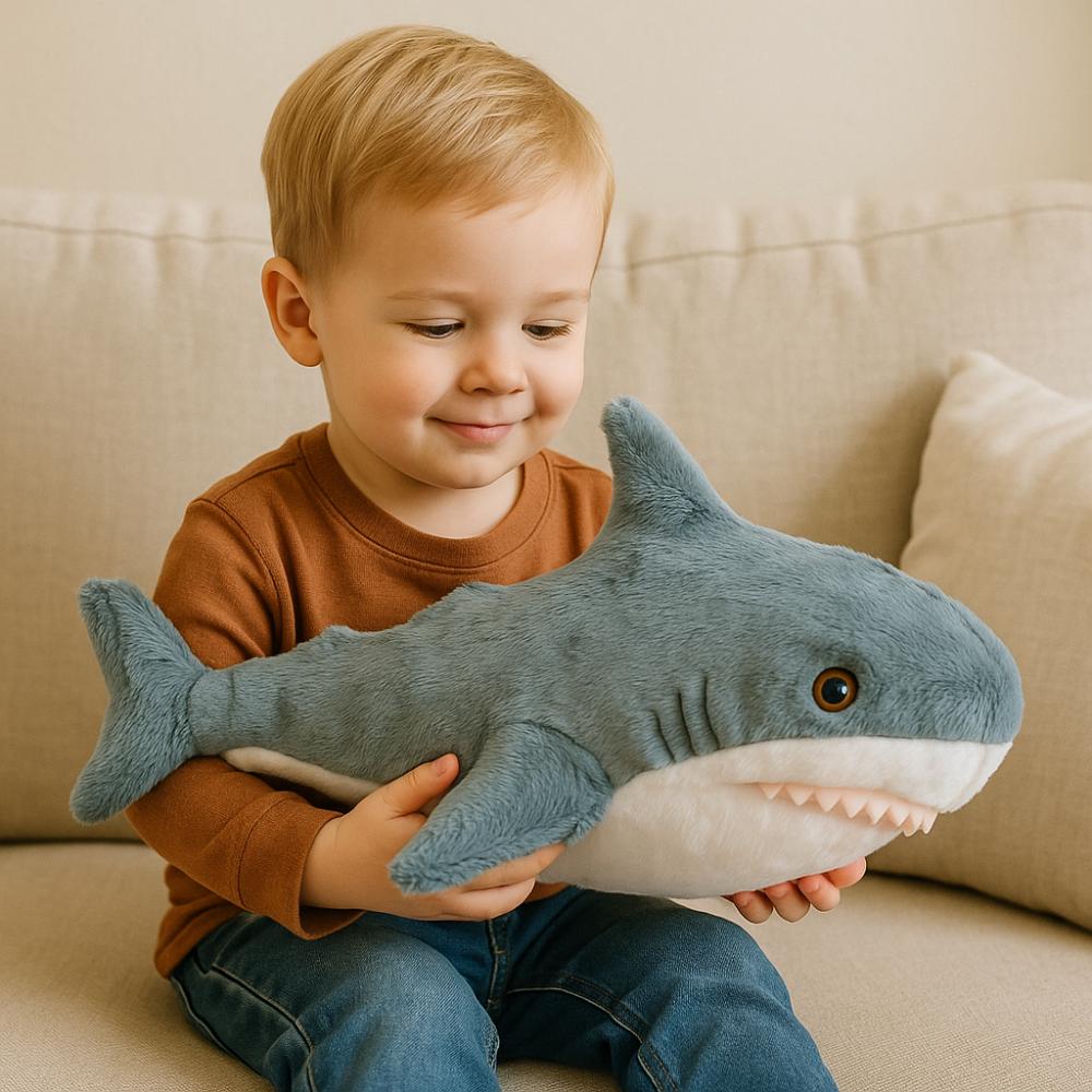 Present Accompany Toy Giant Shark Plush Toy Shark Stuffed Dolls Stuffed Animal Birthday Gifts