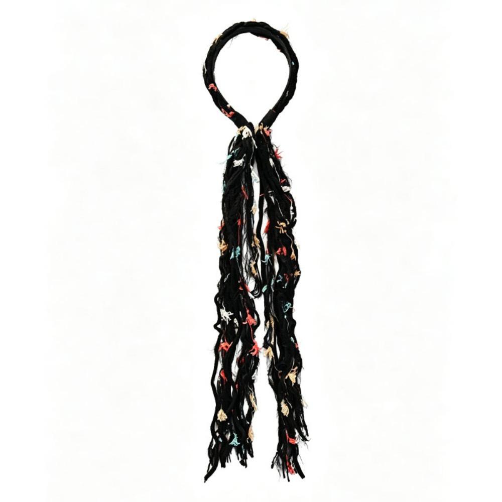 Braided Design Braided Headband Colorful Tassels Fashion Headband Daily Wear