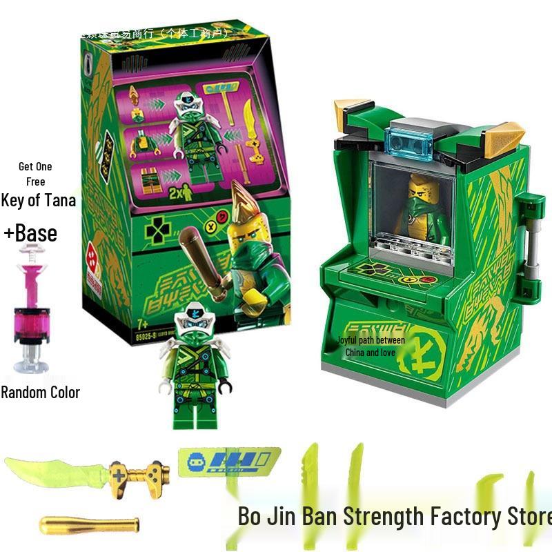 Phantom Ninja Boy Educational Building Blocks - Empire Energy Assembly 1st Street Arcade Toy