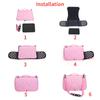 Pure Color Travel Pet Bag Carrier Cat Bag Breathable Folding Small Dog Outdoor Single Shoulder Bag Pet Carrying