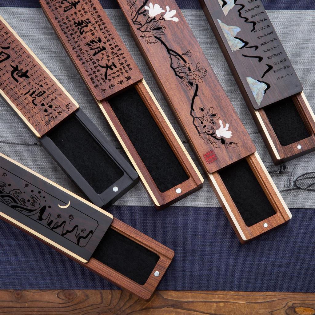 Zen-Style Wooden Incense Burner: Cultural Chinese Ornament for Home - Creative Solid Wood Stick Burner with Gift Box
