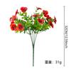 Artificial Flower Artificial Eucalyptus Leaf Pansy Interior Home Decoration Wedding Decoration Artificial Flower Fake Flower