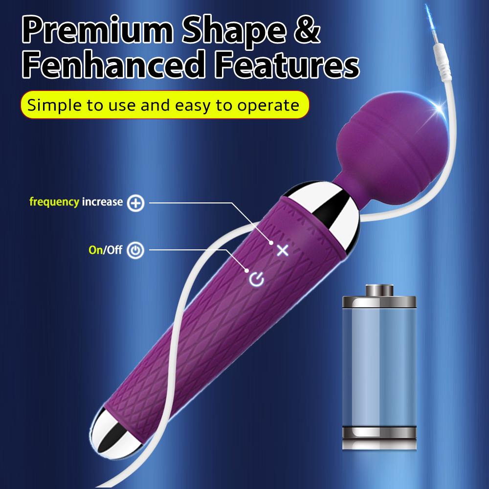 Powerful Magic Wand AV Vibrator Dildo Clitoris  Anal Massager Sexual Wellness Silicone Erotic Sex Toys For Women Adult Product
