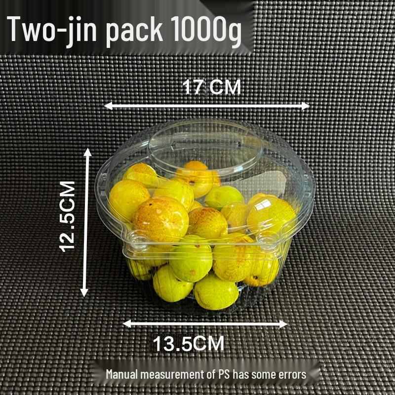 

Disposable Transparent Fruit & Vegetable Packaging Boxes