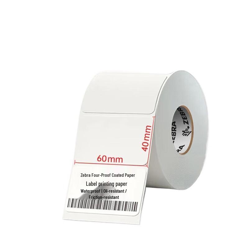 Zebra 60x40mm Thermal Transfer Labels