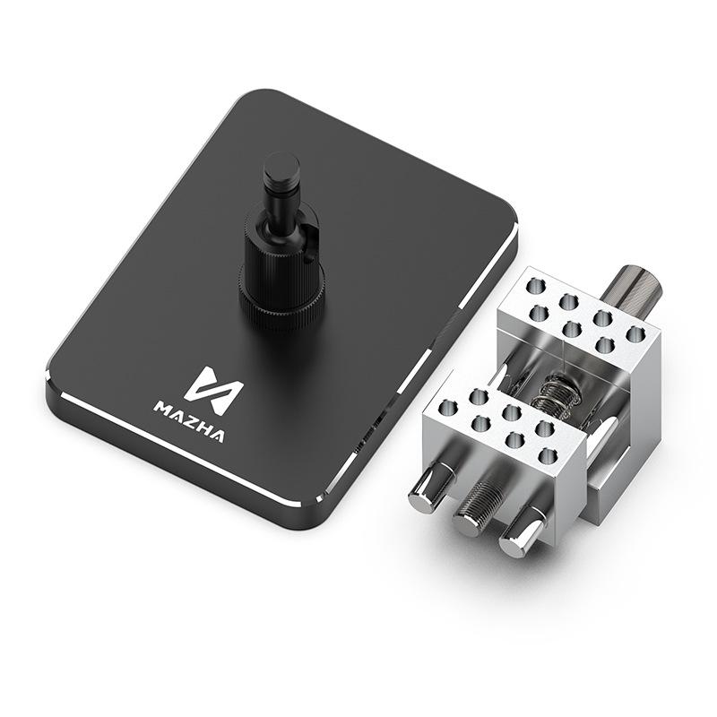 MAZHA T0010 Desktop & Handheld Mini Vise: Gundam Model Sanding, Painting, and Cutting Tool