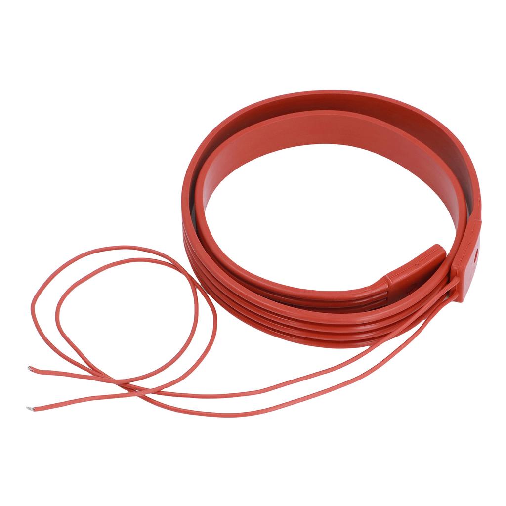 100W Flexibles Heizband Wasserdicht Isolierte Silikon Frostschutzhülle für Wasserrohr Metall Kunststoffrohrleitung