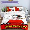3pcs Happy Puppy pattern bedding set duvet cover set includes duvet cover &pillowcases, perfect all season bedroom decoration & gift