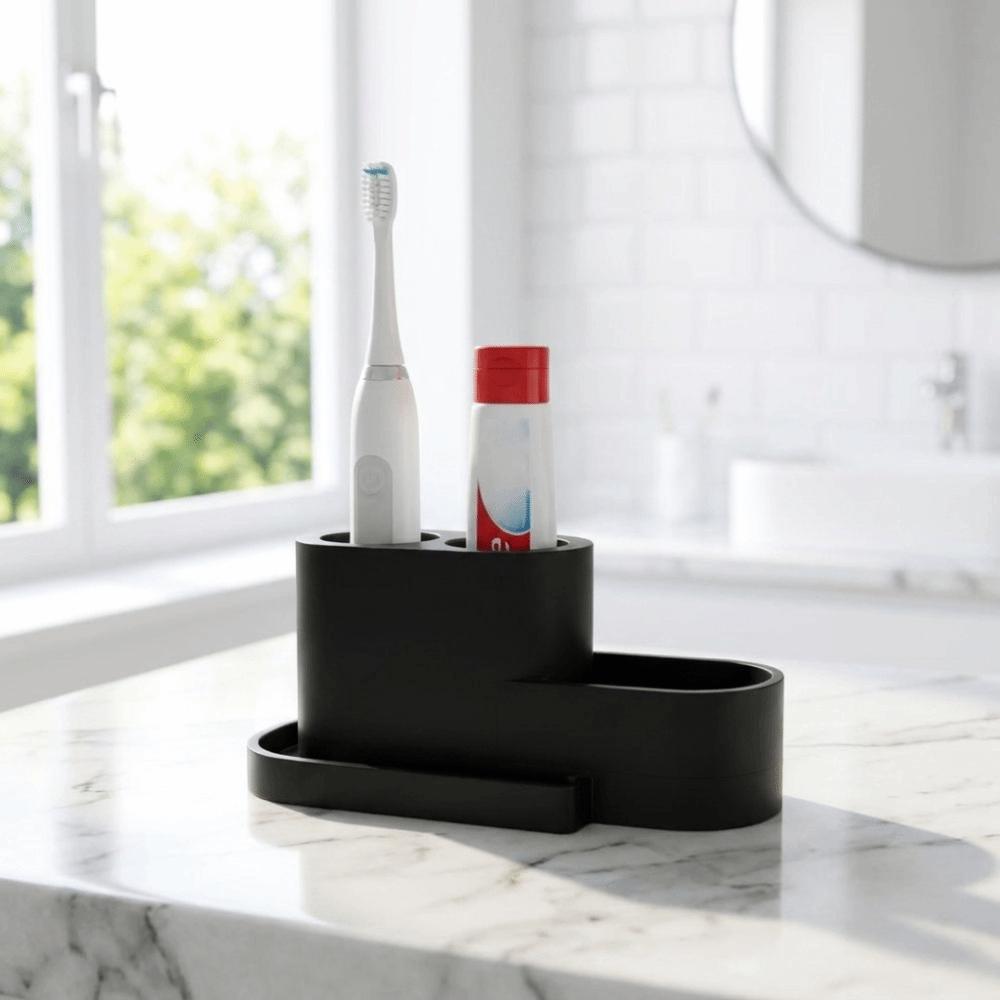 Multi-Purpose Toothbrush Holder Detachable Storage Rack Toothbrush Toothpaste Rack Bathroom