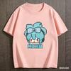 Hatsune Miku Cartoon Printed Childrensadult Cotton Tshirt Summer Casual Top Daily Comfort Breathable Fashion Tshirt Style