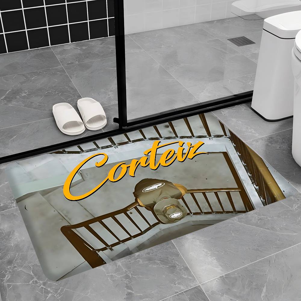Isola del Diavolo Inglese C-Corteiz Tappetini per Auto Tappeto Retro Multi Scelta Soggiorno Cucina Antiscivolo Tappeto di Benvenuto