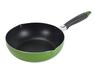 Pearl Metal Wako Trading Deep Frying Pan 24cm Non-stick IH Compatible Green New Four HB-8594