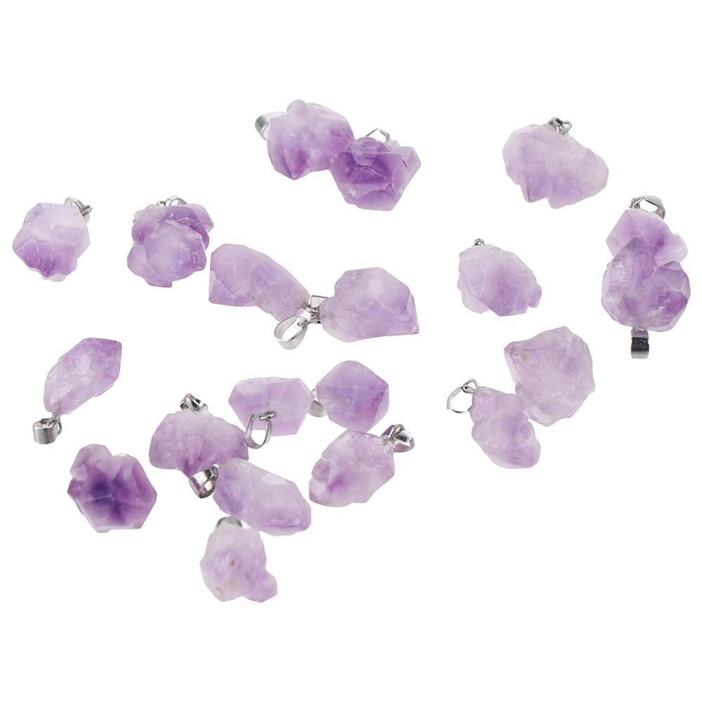 

Кристалл Кристалл Чакра Драгоценный камень Подвески 15 мм-20 мм Хрустальный камень Подвеска Браслеты