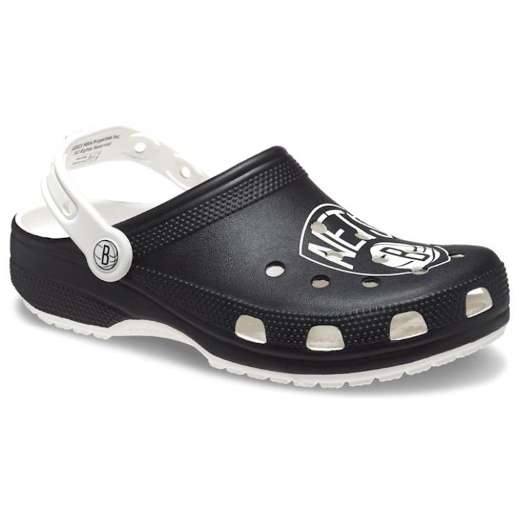 Crocs NBA X Classic Clog Brooklyn Nets Unisex Sneakers Blue White Black 208651-103