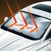 cydk9 2026 Hot Interior Stickers Car Heat Insulation Covers Sunshade Umbrella Auto Accessories For Lexus RX300 RX450 EX300h IS200 IS25