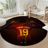 Yamal Round Area Rug Suitable for Foyer Outdoor Hallway Kitchen Anti-slip Round Rug Decorate Offices Perfect Gift for Women Men