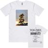 VOLUMES Camiseta Árbol Diseño de Moda Camiseta de la Banda Bon Iver Verano Unisex Manga Corta Merchandising Ropa Cuello Redondo Casual Unisex Camisetas para Mujer