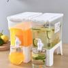With Stand Beverage Dispenser Large Capacity Fruit Tea Tank Drinkware Tea Kettle  Lemonade