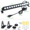 36W 12LEDs UV LED Black Light Wall Washer UV Light Bar Wash Light Stage Lights for   Wedding Birthday Party Stage Lighting