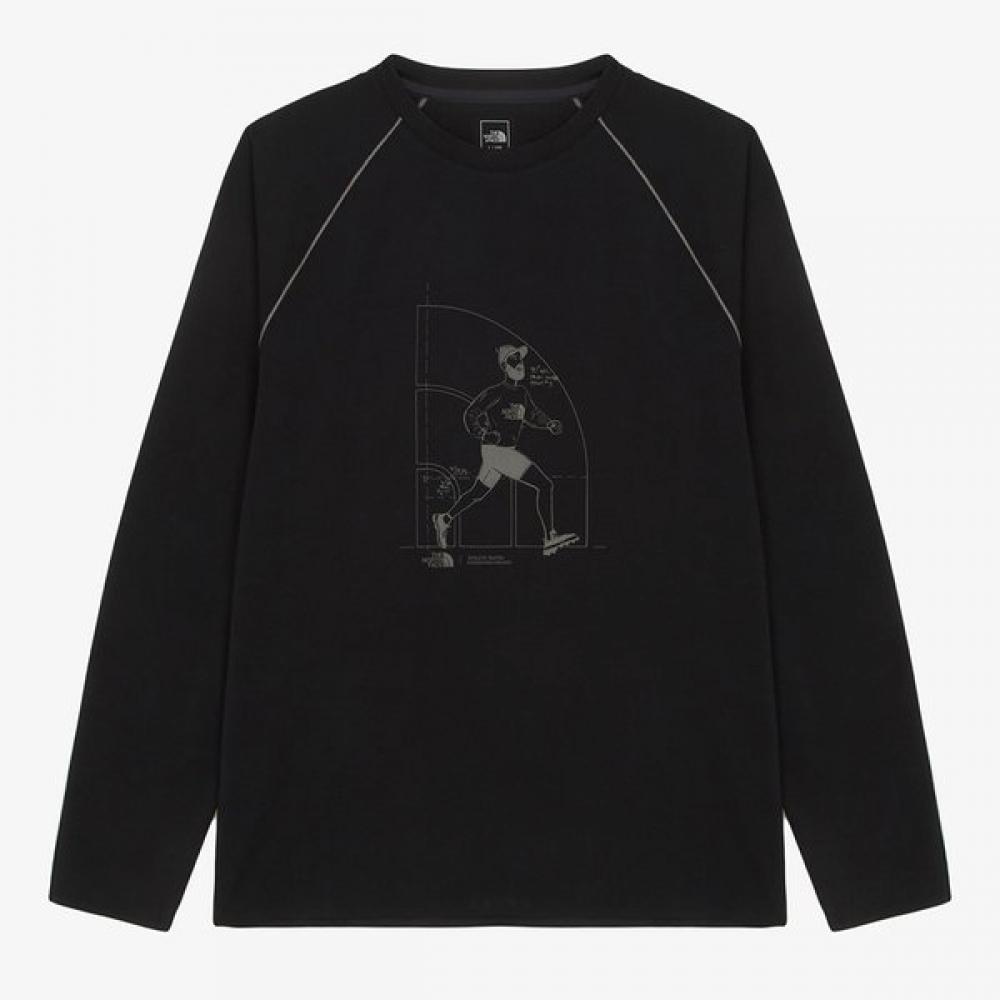 

The NorTh Face Men S Long Sleeve T ShirT Black nT7Tr51a BLACK/090