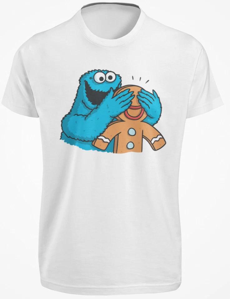 

Funny Christmas Gingerbread Man T SHIRT S-3XL Cookie Baking Santa JOKE GIFT TEE S