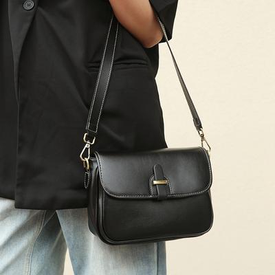 Genuine Leather Women's Bag Crossbody Bag for Women New Cowhide Small Square Bag High-quality Texture Large Capacity Commuting Shoulder Bag