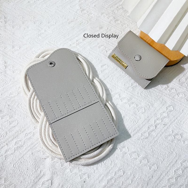 

Складная сумка для хранения фрез для маникюра на 16 позиций, портативный держатель, инструмент для дизайна ногтей своими руками, мягкие кошельки, аксессуары для маникюра серый