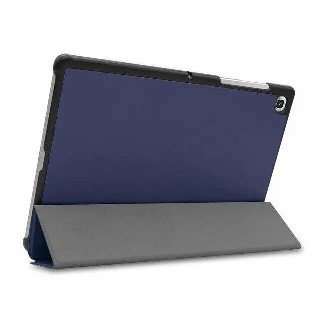 Pouzdro pro Samsung Galaxy Tab A 10.1 2019 Pouzdro T510 / T515 Ultra Slim Kožený magnetický stojánek Kryt SM-T510 SM-T515 Funda Capa