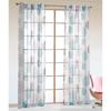 Ht-015 Printed Curtains, High Density Yarn Transfer Printed Curtains, Balcony Window Screens