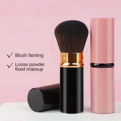 1 Pc Portable Retractable Makeup Brushes Powder Foundation Blending Blush Brush Make Up Cosmetics Brushes Female Makeup Tools