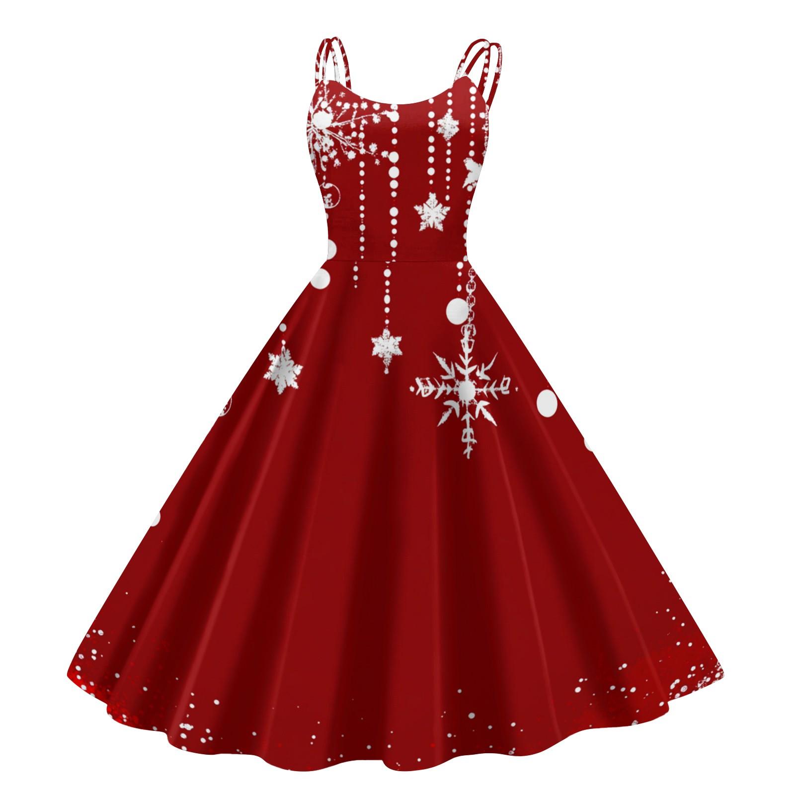 

Женское рождественское платье со снежинками и сексуальным облегающим принтом с открытыми плечами в стиле панк-ретро L