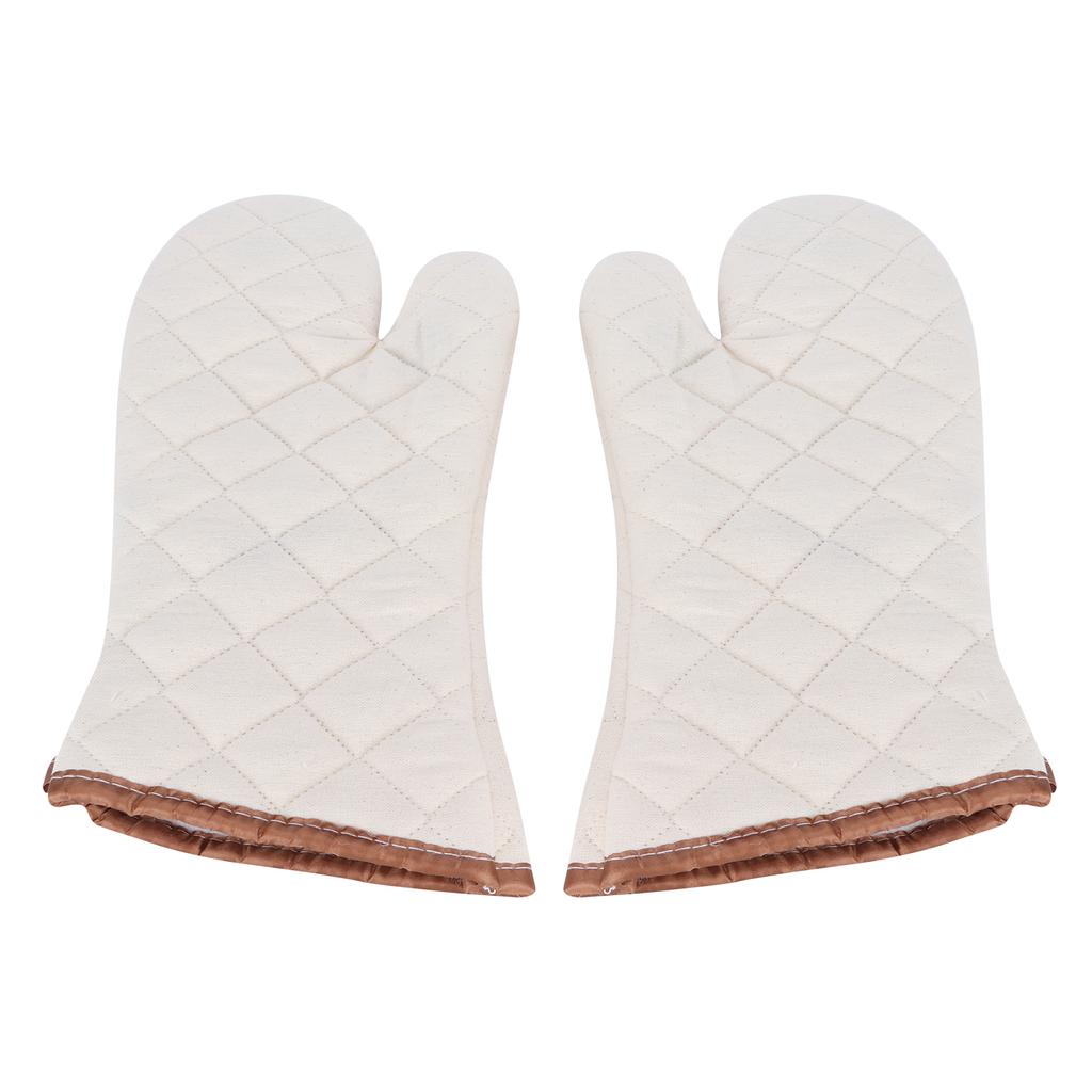 1Pair Heat Resistant Gloves Microwave Oven Mitts Cooking Tools for Home Restaurant