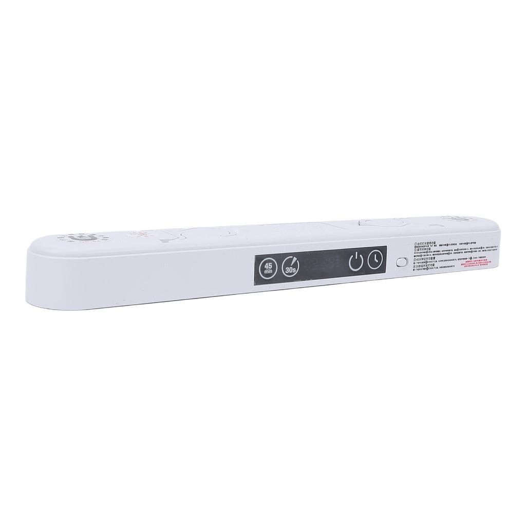 Magnetic Desk Light Bar with Remote Timer Hook and LED Display Wireless Under Cabinet Lighting for Dorm Closet Bunk Bed