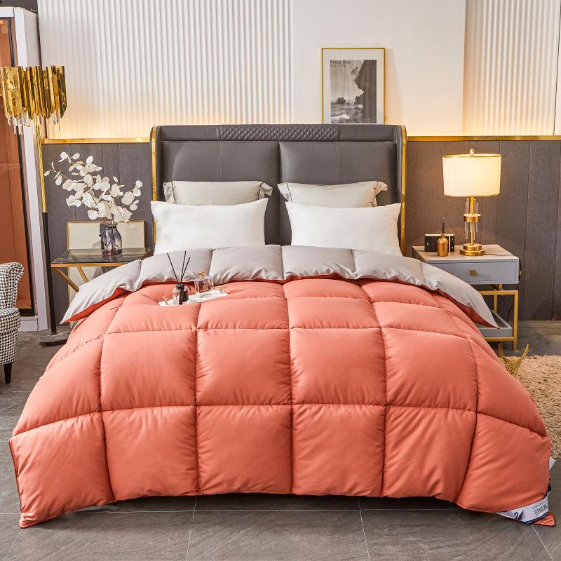 Luxury Pure Cotton Down Velvet Quilt – Thickened for Winter, Ideal for Five-Star Hotels, Perfect for Spring and Autumn