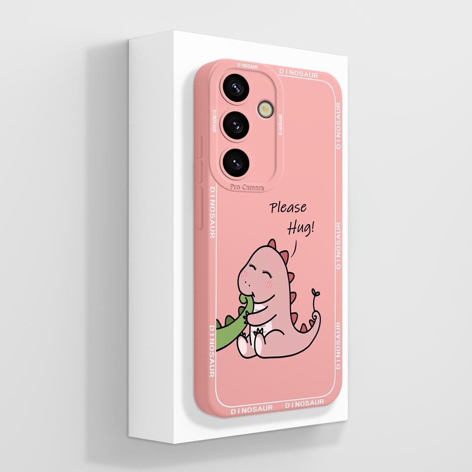 For Samsung Galaxy S25 Plus Ultra Case Cute Panda Premium Liquid Silicone Back Cover For Samsung S 25 Full Protection Soft Funda