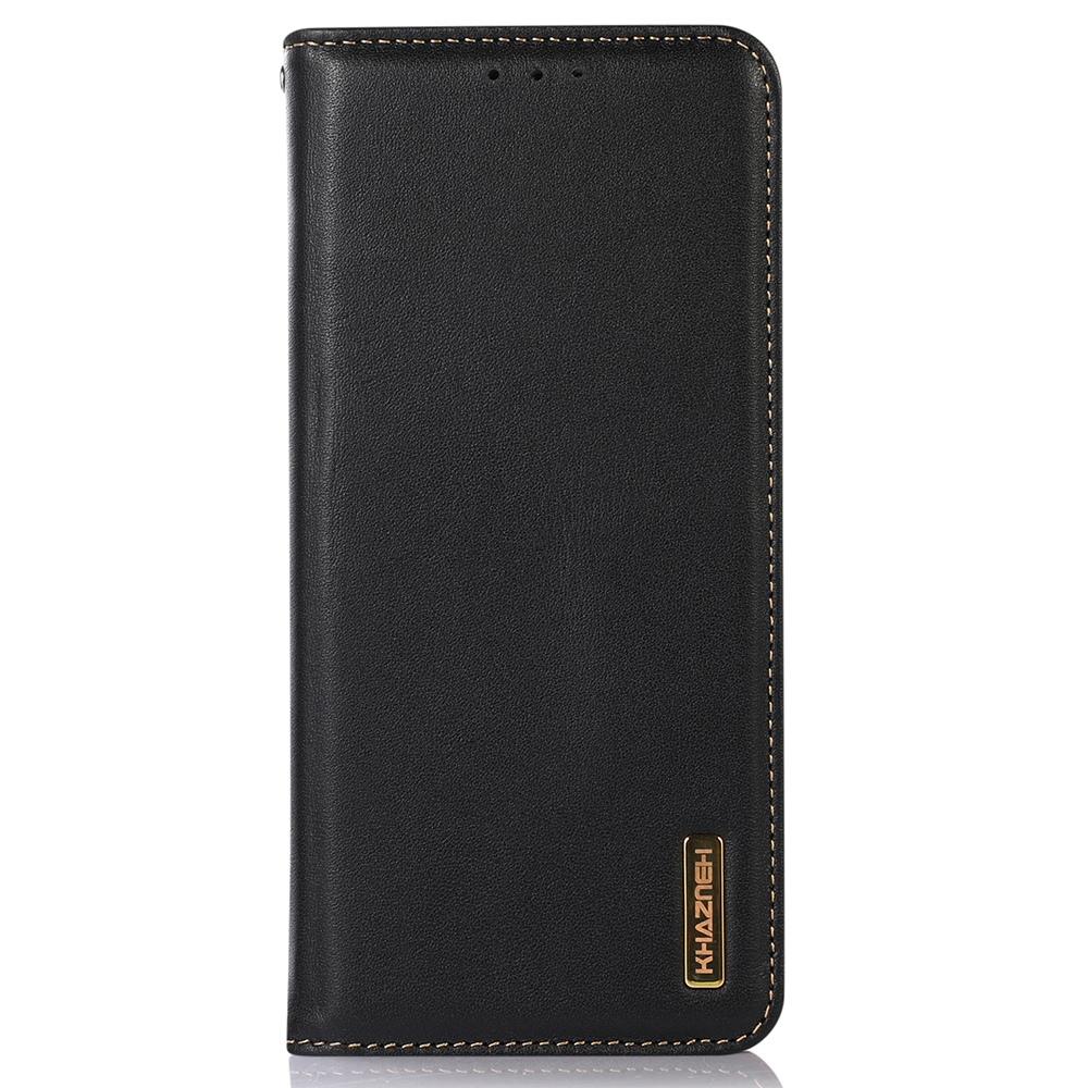 For Samsung Galaxy Xcover7 Genuine Cow Leather Case Phone Wallet Stand