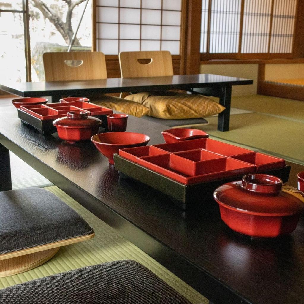 Thunder Group Set of Wide X 5cm High Ochoko Melamine Dishwasher Commercial Product 12-Piece 5.7cm (Sake Cups), Lacquer-Like Tableware, Safe,