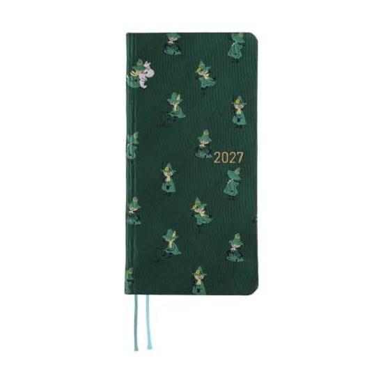 Hobonichi Techo 2027 Weeks (Special Edition) Moomin Snufkin One Day January Start Weekly Planner Left Slim Vertical