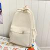 New Waterproof Nyl Women Backpack Female Travel Bag Backpacks Schoolbag for Teenage Girls Solid Color Bookbag
