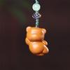 Feitian Little Bear Phone Charm Keychain Pendant Gift Accessories